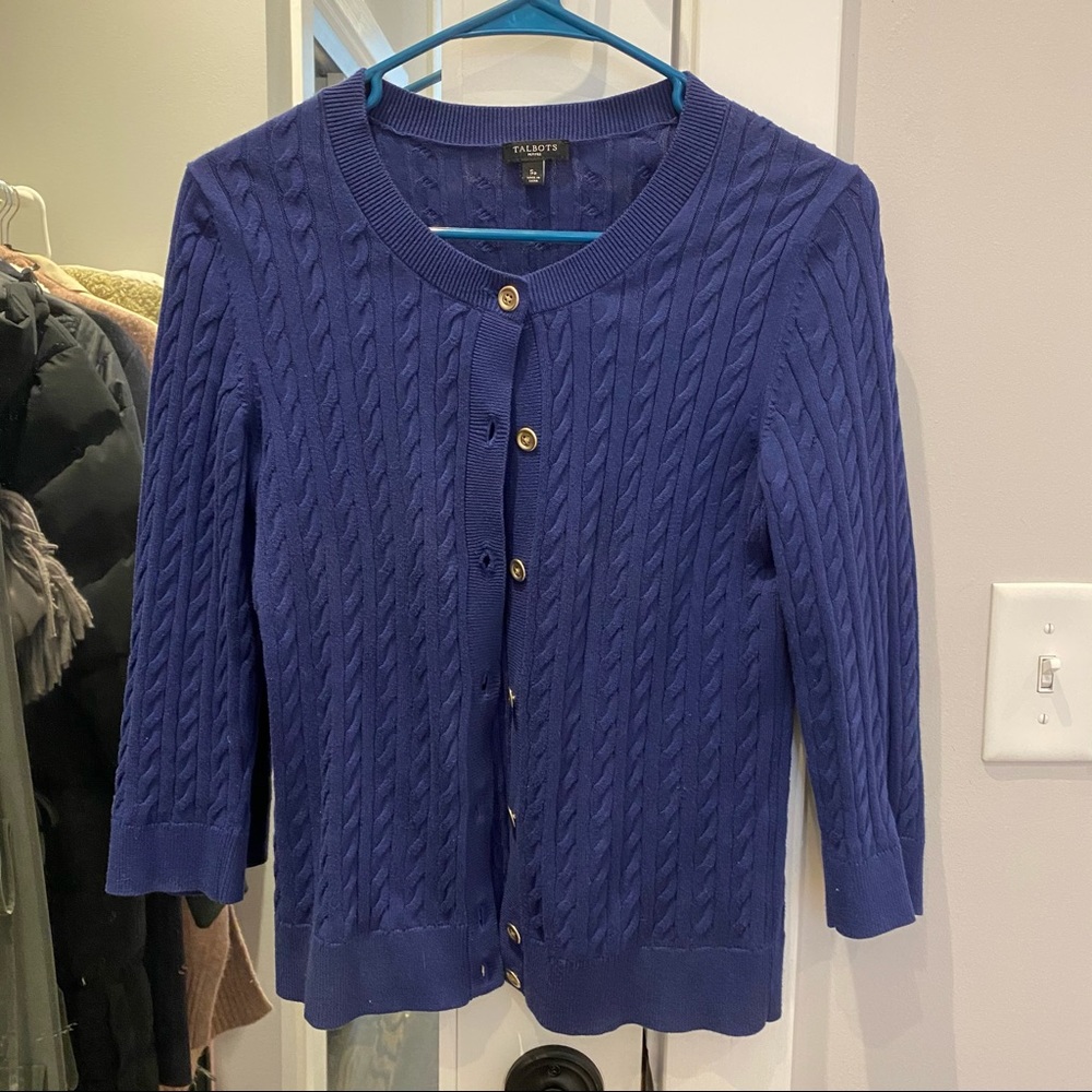 VINTAGE Cable Knit cardigan